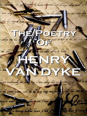 cover image of The Poetry of Henry Van Dyke